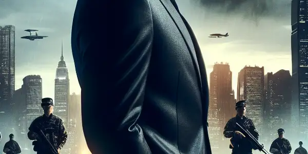 A conflicted North Korean spy observes a powerful South Korean official amidst a tense urban landscape in Seoul.